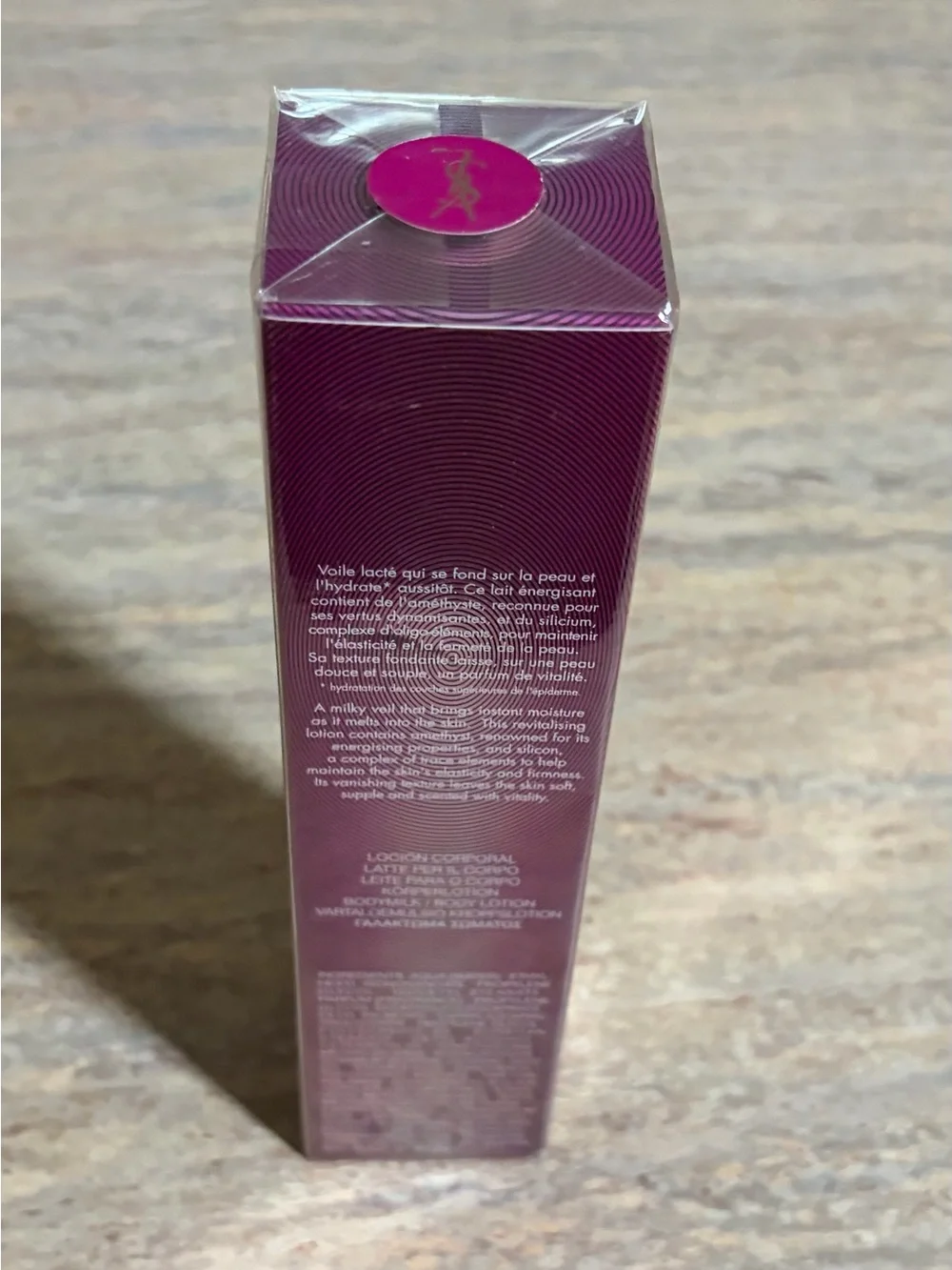 YSL Yves Saint Laurent Elle Discontinued Energising Body Lotion. Sealed.